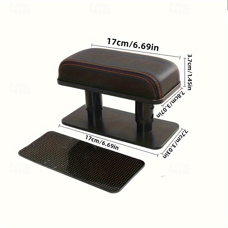 Door PU Leather Armrest Elbow Adjustable Booster Pad Car Interior Accessories 2025 - $17.99 –P3