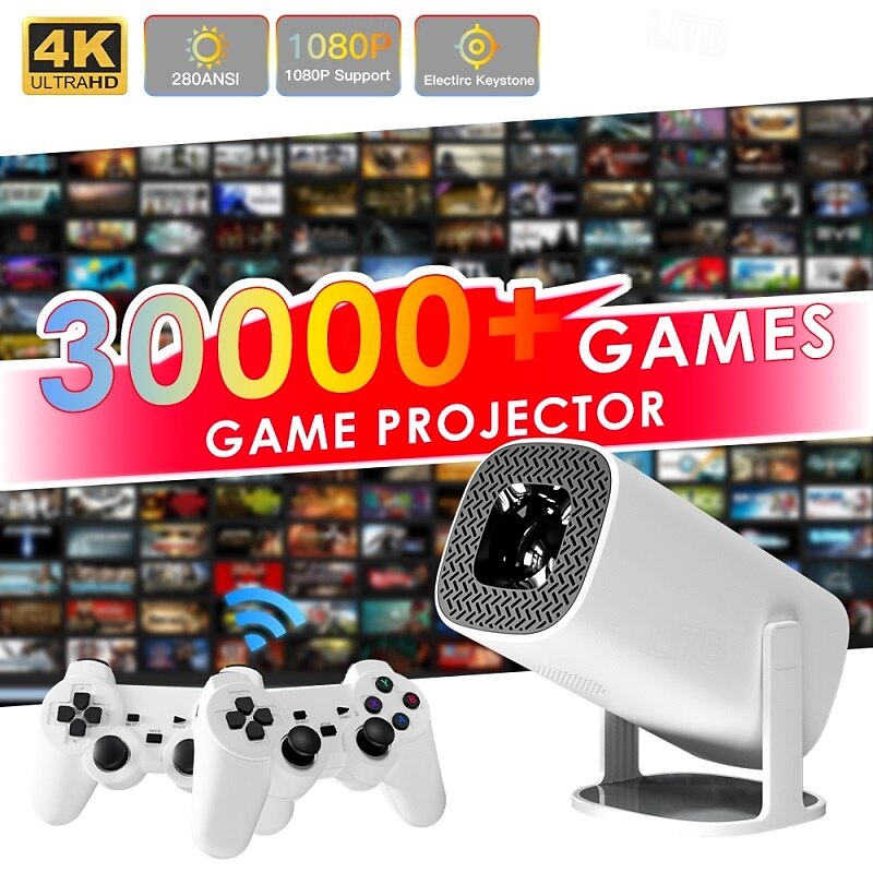 Fabrieksverkoop P30MAX LCD Projector Mini handheld zakformaat draagbaar Videoprojector voor thuisbioscoop 1080P (1920x1080) 150 lm Android Compatibel met: HDMI USB 2025 - $207.99 –P3