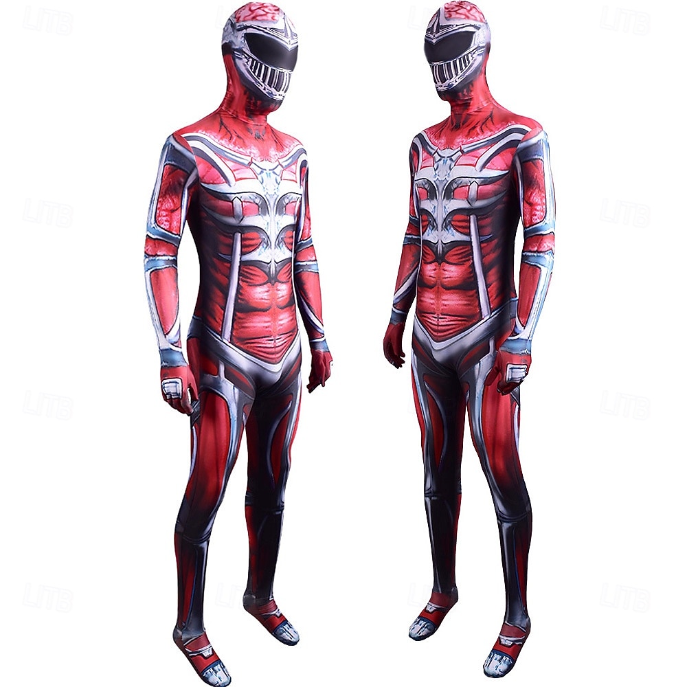 Mocní morfinští Strážci Vesmíru Lord Zedd Cosplay kostým Kombinéza cosplay Filmové kostýmy for Pánské Chlapecké Dívčí Dětské Dospělé Karneval Plesová maškaráda Večírek Plesová maškaráda 2025 - $90.99 –P3