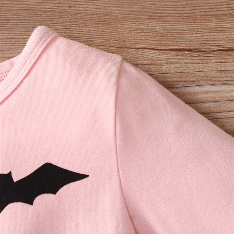 Girls' 3D Bat Dress Long Sleeve Spring Fall Vacation Daily Holiday Princess Beautiful Sweet Little Kids(4-7ys) 4-7 Years Casual Dress A Line Dress Tulle Dress Knee-length Regular Fit 2026 - $16.49 –P5