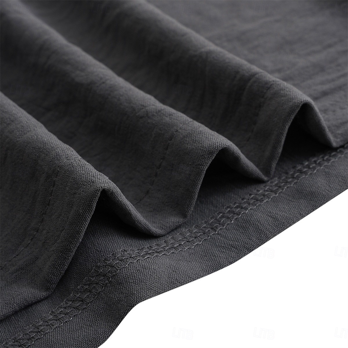 رجالي قميص هينلي تي الأعلى كم قصير سهل موضة مصمم أساسي V-neck V رقبة عطلة شارع مناسب للخارج الصيف أزرق فاتح أسود أبيض تي شيرت هنلي 2025 - $15.49 –P7