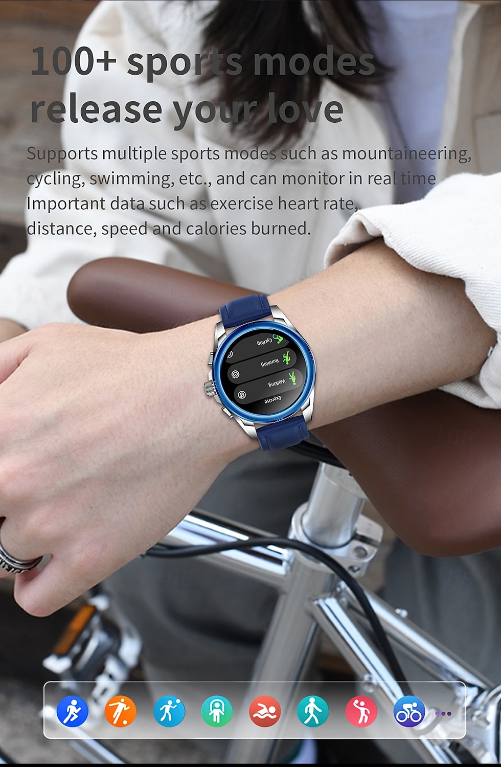 iMosi KC83 Smart Watch 1.43 inch Smartwatch Fitness Running Watch Bluetooth Pedometer Call Reminder Activity Tracker Compatible with Android iOS Women Men Hands-Free Calls Waterproof Media Control IP 2025 - $68.99 –P9