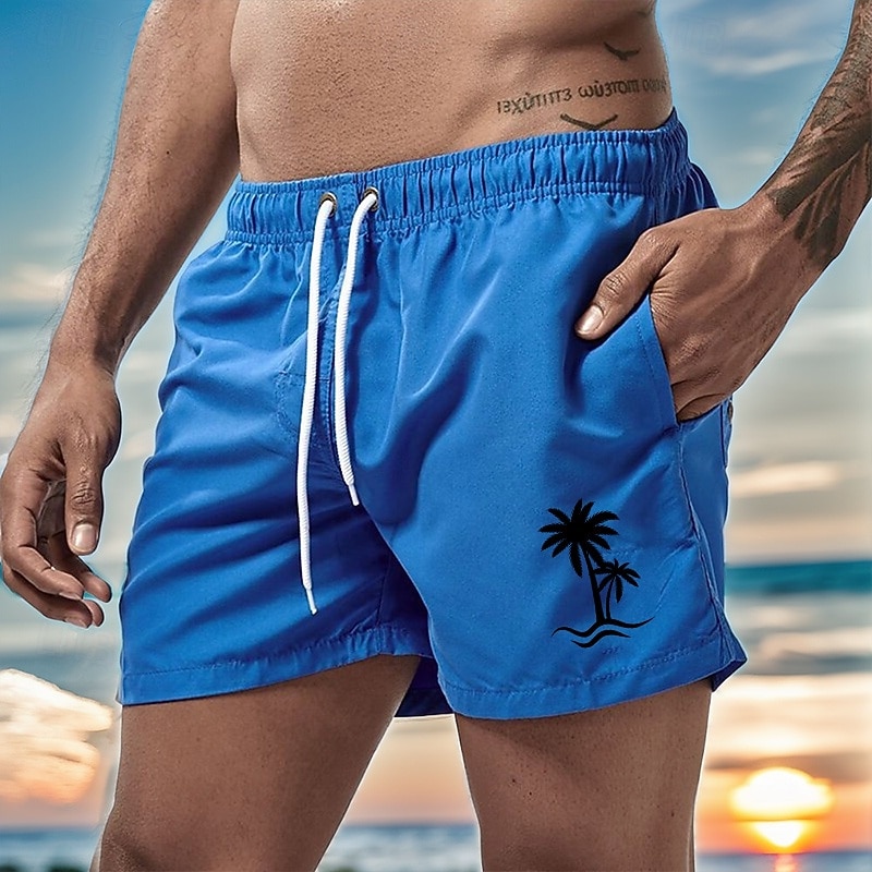 Per uomo Boardshorts Costume da bagno Costume da Bagno Tasca con fodera in rete Fascia Elastica Pantaloncini Spiaggia Sport & Outdoor Piscina Estate Asciugatura Rapida Leggero Morbido Surf Spiaggia del 2026 a $13.99 –P5