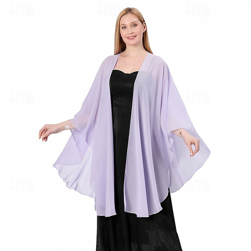 Women's Shawls and Wraps for Evening Dress Chiffon Scarf Soft Elegant Pashmina Wedding Bridal Scarve 2025 - $30.99 –P8