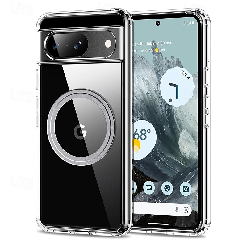 телефон Кейс для Назначение Пиксель 9 Про Pixel 8 Pro Pixel 7 Pro Пиксель 9а Кейс на заднюю панель Поддержка беспроводной зарядки Защита от удара ТПУ ПК 2025 - $18.99 –P7