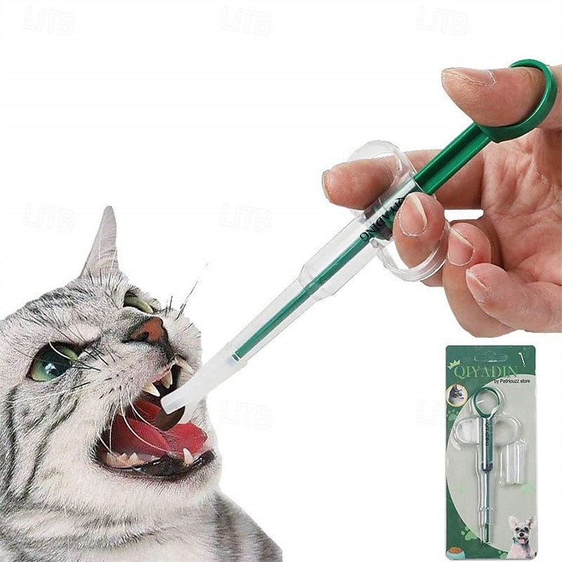 2025年 5 個 猫用錠剤シューター ペット用錠剤銃 犬用錠剤シューター 猫用錠剤 ソフトチップシリンジ ペット用医療給餌ディスペンサーツール 小動物用  コレクション – $15.49 –P4