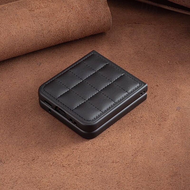 telefono Custodia Per Samsung Galaxy Capovolgi Z 6 Z Flip 5 Z Flip 4 Z Flip 3 Per retro Resistente agli urti Retrò TPU pelle sintetica del 2025 a $17.99 –P8