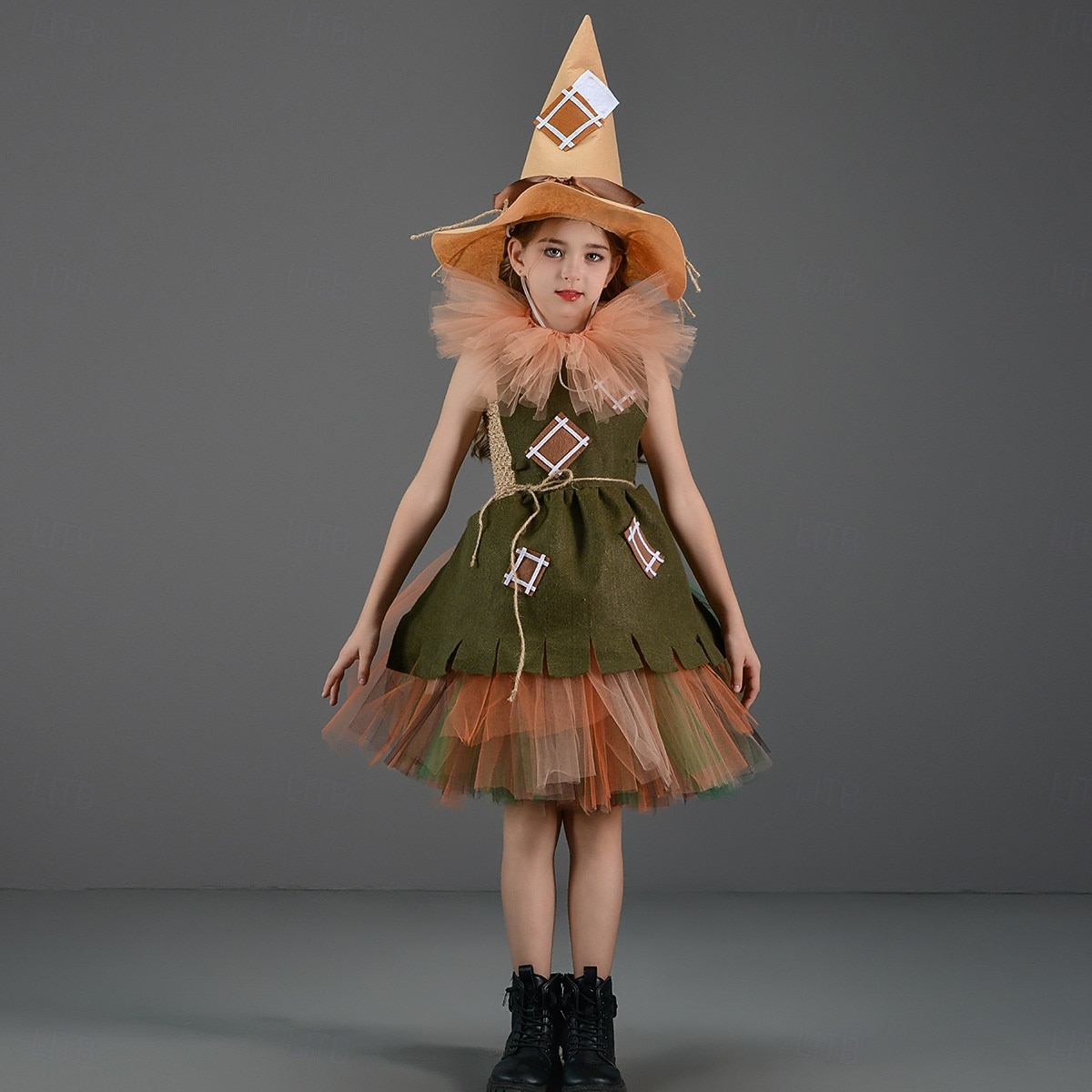 Kostüm Tutu Dorothy Vogelscheuche Alice im Wunderland Wunderland inspiriert Verkleiden Kinder Mädchen Kindertag Maskerade Party Verkleiden 2026 - $35.99 –P16