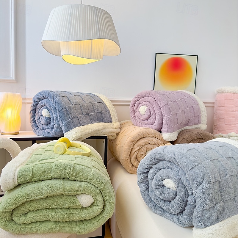 Wolldecke – warm und atmungsaktiv für ganzjährigen Komfort – aus hochwertiger Wolle gefertigt für Langlebigkeit – perfekt zum Übereinanderlegen, Kuscheln oder um Ihrem Raum eine gemütliche Note zu verleihen 2025 - $31.99 –P1