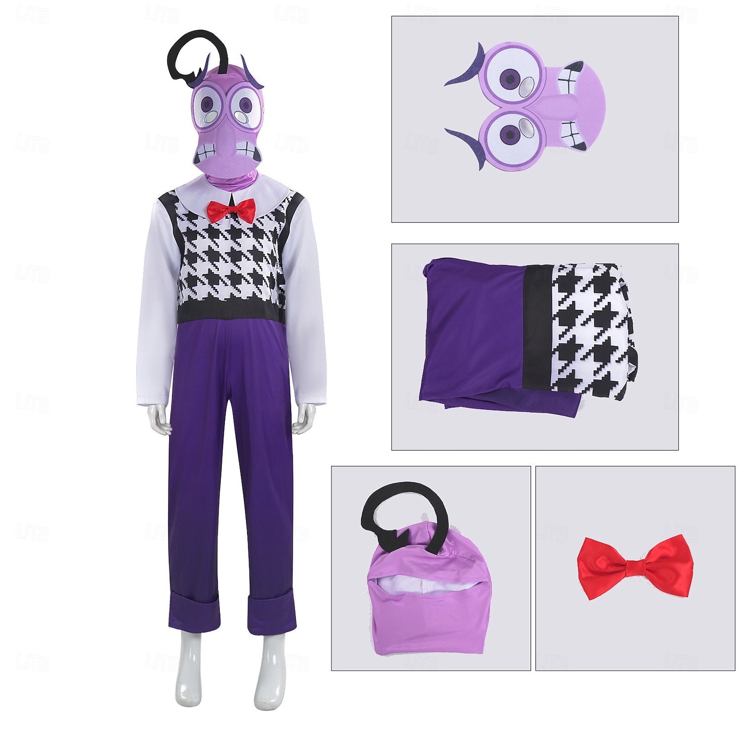 Naruby 2 Hněv Strach Úbory Kostým cosplay Filmové kostýmy for Chlapecké Dívčí Děti Plesová maškaráda Na den 2025 - $41.99 –P8
