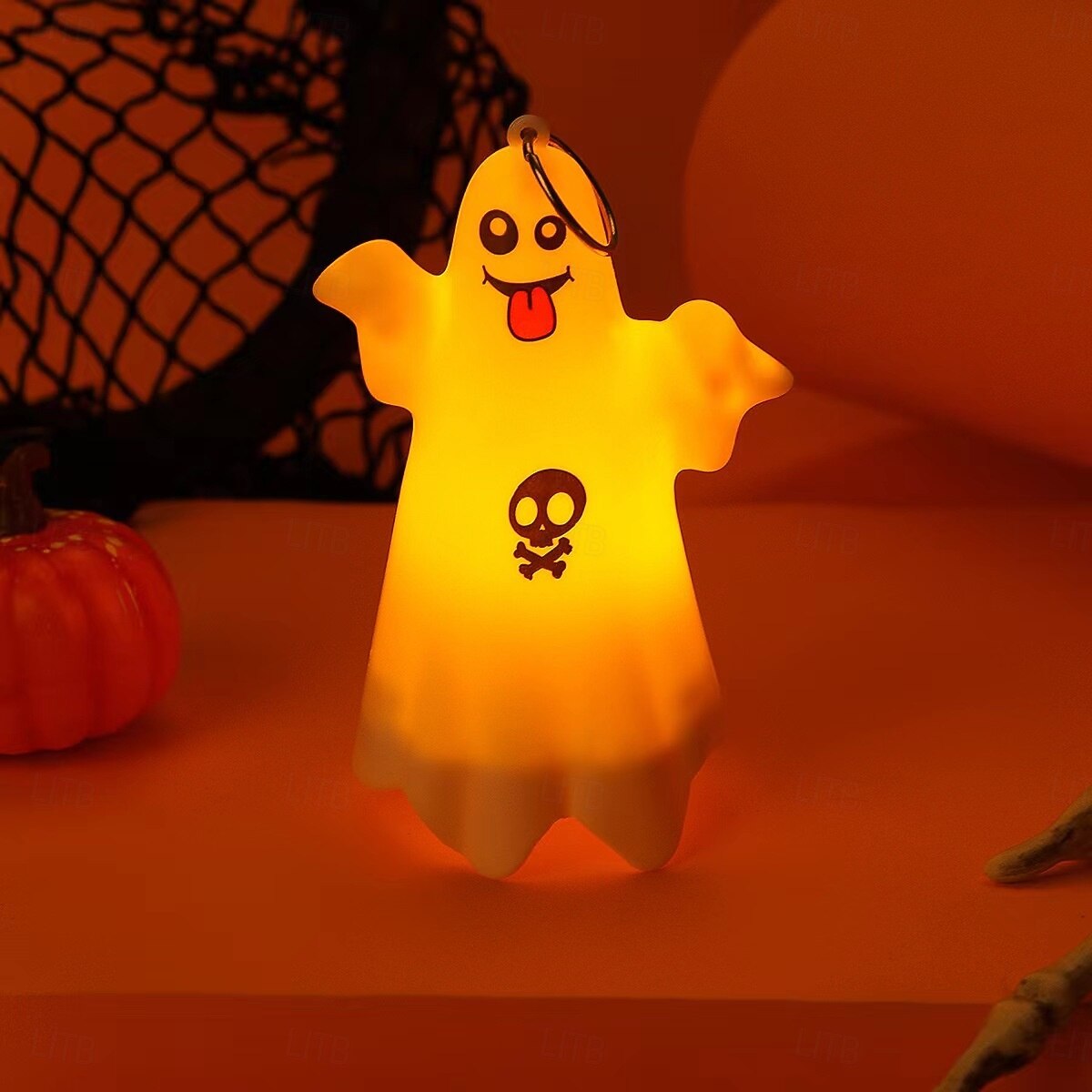 Halloween Decorations Lighted Ghost LED Electronic Candle Lights Glow Ghost Spooky Atmosphere Decor Props 4/8/16PCS 2026 - $12.99 –P6