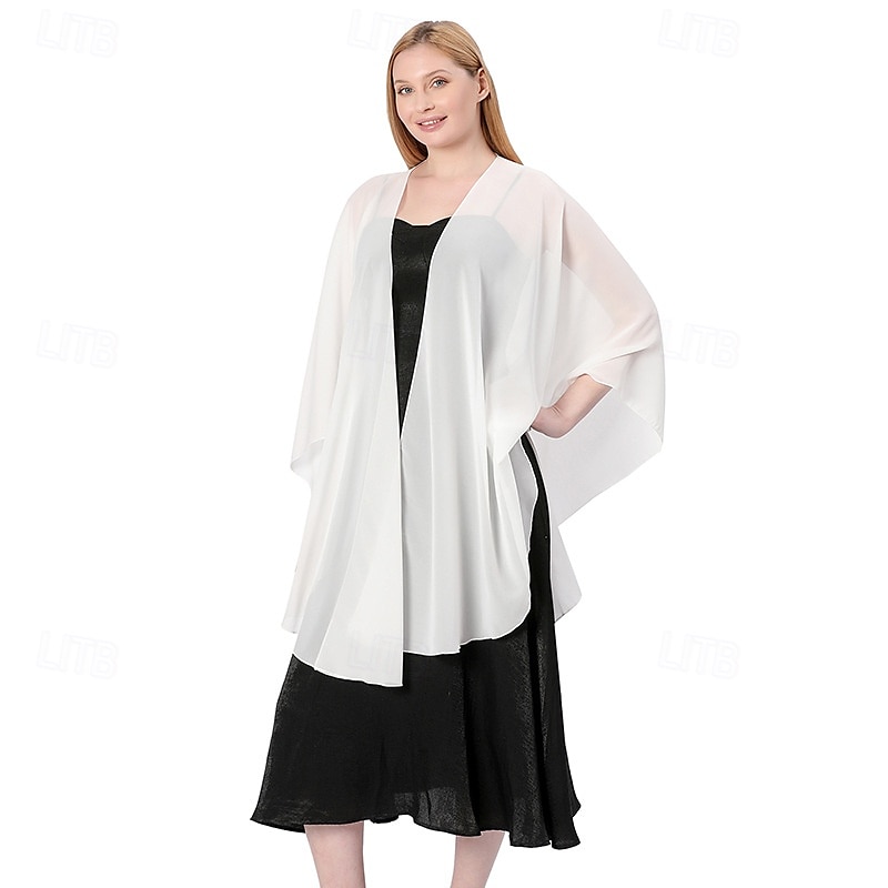 Women's Shawls and Wraps for Evening Dress Chiffon Scarf Soft Elegant Pashmina Wedding Bridal Scarve 2025 - $30.99 –P10