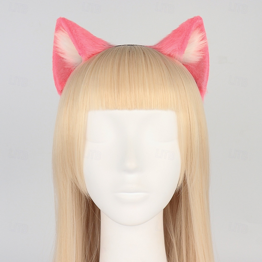 donne ragazze lolita peluche ornamenti per capelli orecchie di gatto animale fascia festa di carnevale cerchietti per capelli anime lupo orecchio cosplay oggetti di scena fantasiosi del 2025 a $19.99 –P2
