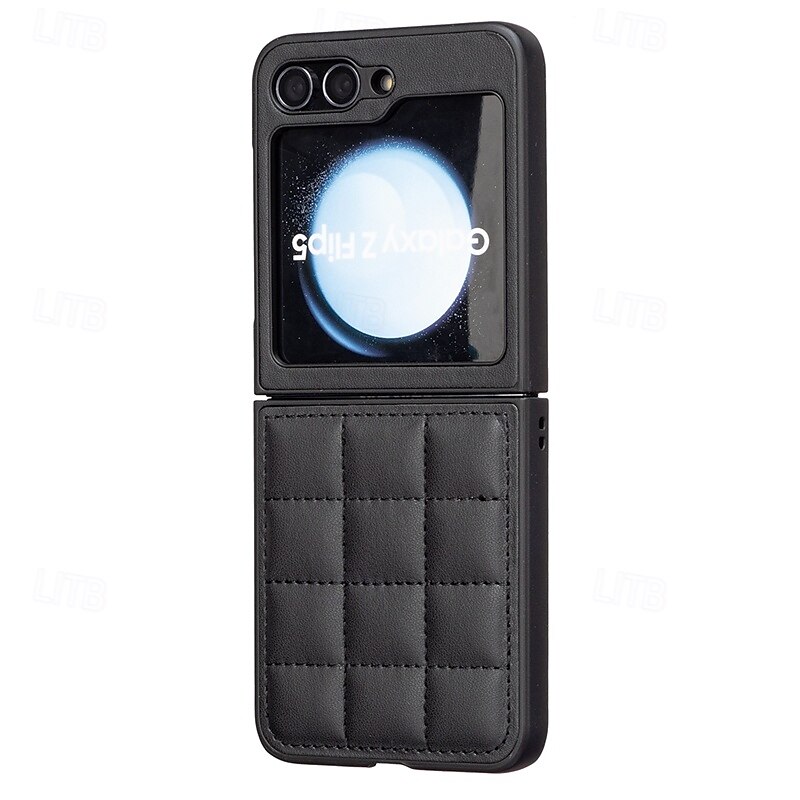 telefono Custodia Per Samsung Galaxy Capovolgi Z 6 Z Flip 5 Z Flip 4 Z Flip 3 Per retro Resistente agli urti Retrò TPU pelle sintetica del 2025 a $17.99 –P2
