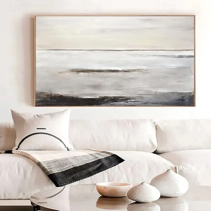 abstract olieverfschilderij handgeschilderde beige schilderij handgemaakte wabi sabi kunstwerk olieverf handgeschilderde getextureerde olieverf beige olieverf abstract canvas kunst modern decor 2025 - $116.99 –P1