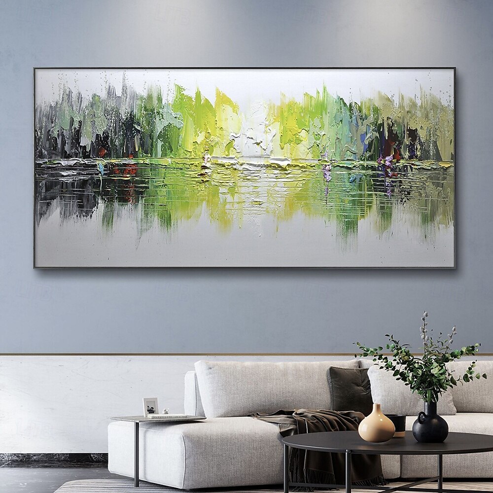 Mintura Handmade Texture Landscape Oil Paintings On Canvas Wall Art Decoration Modern Abstract Picture For Home Decor Rolled Frameless Unstretched Painting 2025 - $75.99 –P2