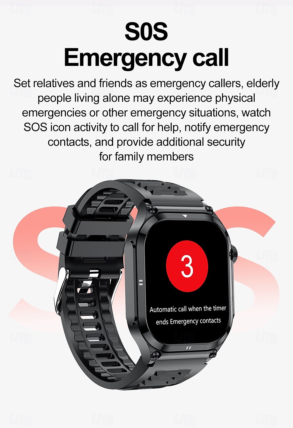 iMosi ET281 Smart Watch 2.04 inch Smartwatch Fitness Running Watch Bluetooth ECG+PPG Temperature Monitoring Pedometer Compatible with Android iOS Women Men Long Standby Hands-Free Calls Waterproof 2025 - $75.99 –P13