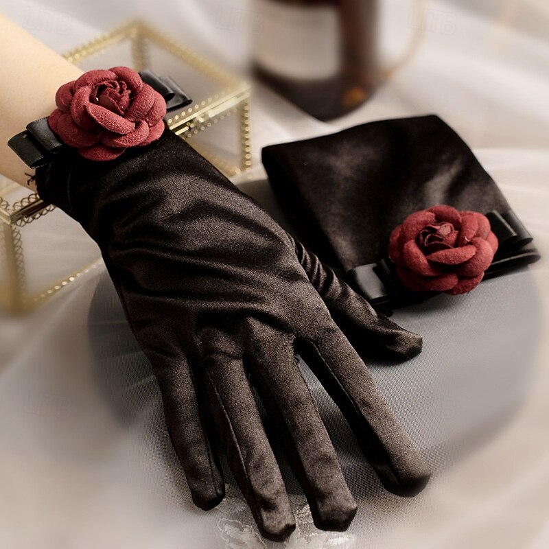 Elegant 1950s Gloves Bridal Women's Halloween Carnival Wedding Party Evening Wear Prom Adults' Gloves 2025 - $14.49 –P6