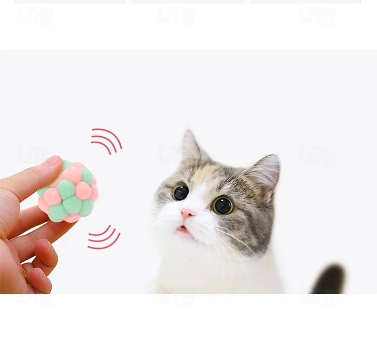 2025年 ボール型 ぬいぐるみ インタラクティブトイ きしむおもちゃ ロープ ととも​​に 引き込み式 ペット運動 ペットトレーニング 歯が生えるロープのおもちゃ 歯が生えるおもちゃ のために 猫用 子猫 屋内 屋外 ペットプレイ  コレクション – $14.49 –P8