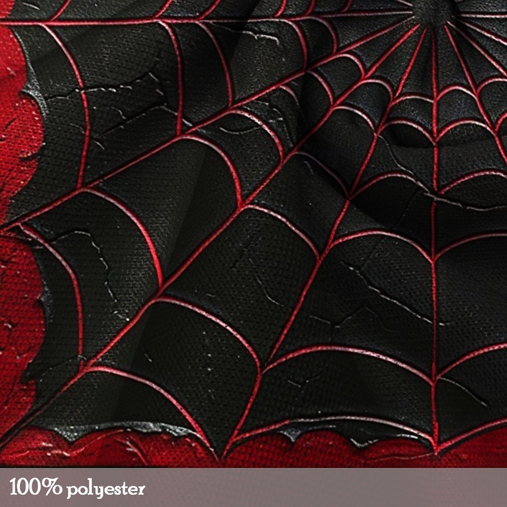 Halloween Hombre SPIDER Sudadera Sudaderas Sudadera Manga Larga Sudadera con capucha Con Capucha Moda Impresión 3D Víspera de Todos los Santos Discoteca Rojo Bolsillo Impresión 3D Otoño Invierno 2025 - $29.99 –P2