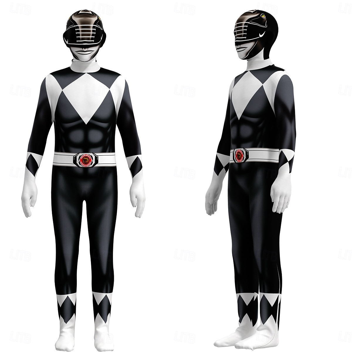 Mighty Morphin Power Rangers tommy oliver Traje de cosplay Mono Cosplay Cosplay de película for Hombre Mujer Chico Niños Adulto Carnaval Mascarada Evento / Fiesta Mascarada 2025 - $30.99 –P6