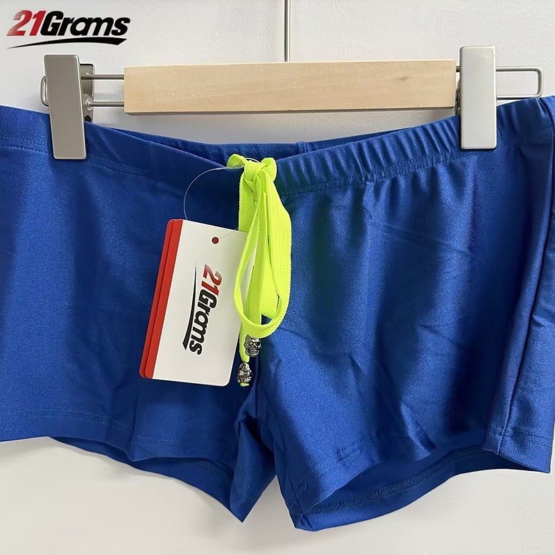 Men's Swim Trunks Swim Shorts Daily Beach Quick Dry Breathable Drawstring Elastic Waist Plain Short Sport Casual Activewear Black White Stretchy 2025 - $8.99 –P3