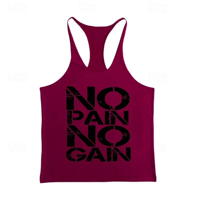 Men's Workout Tank Top Running Tank Top Gym Tank Top Sleeveless Vest / Gilet Casual Athleisure Breathable Quick Dry Soft Gym Workout Running Walking Sportswear Activewear Black White Yellow 2025 - $12.99 –P13
