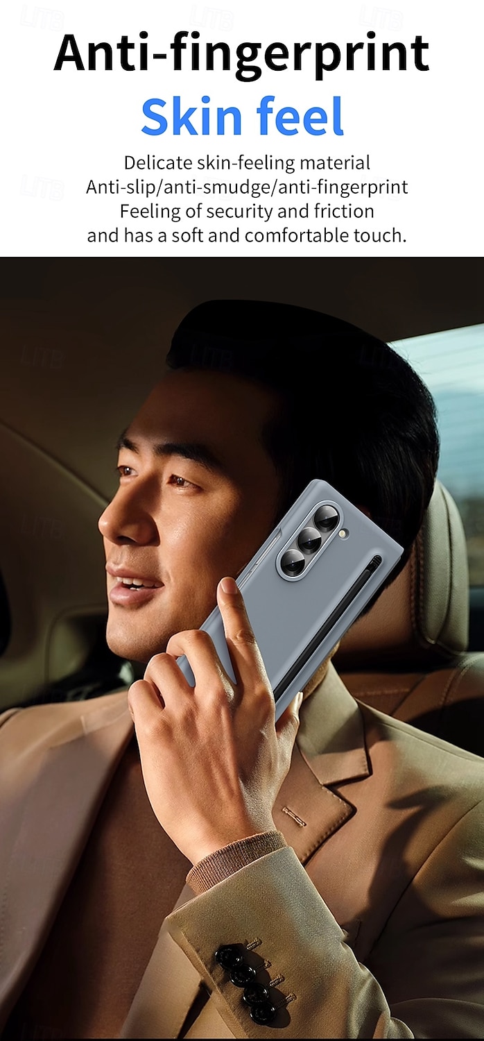 Phone Case For Samsung Galaxy Z Fold 7 Z Fold 6 Z Fold 5 Z Fold 4 Z Fold 3 Back Cover with Screen Protector with S Pen Shockproof Armor PC 2025 - $29.99 –P4