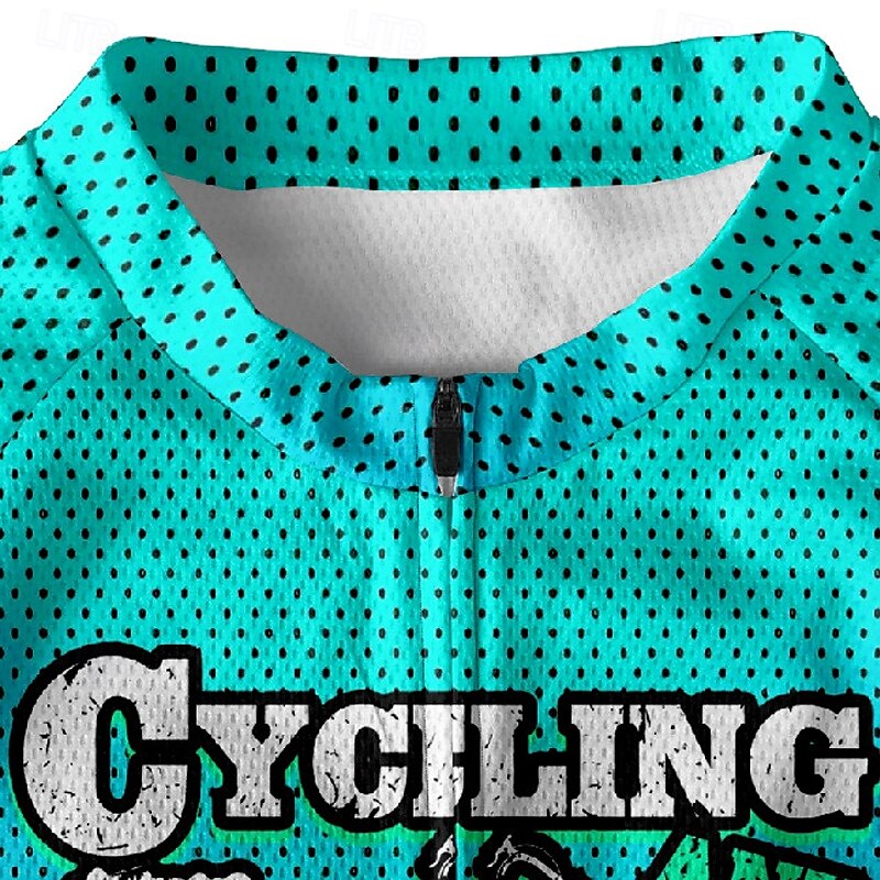 Pánské Cyklodres Krátký rukáv Kolo Tričko Dres se 3 zadními kapsami Horská cyklistika Prodyšné Rychleschnoucí Anatomický design Odvod Červená Modrá Fialová Spád Sportovní Oblečení 2025 - $30.99 –P5
