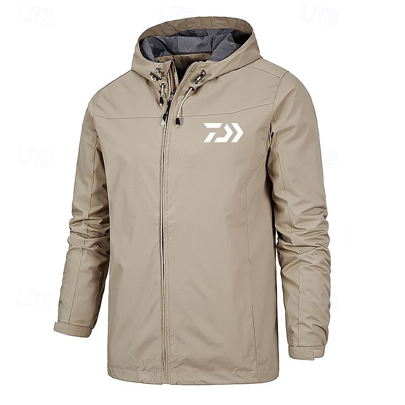 Men's Softshell Jacket Hiking Jacket Spring Autumn / Fall Outdoor Waterproof Lightweight Jacket Windbreaker Jacket Traveling Black Army Green Red Navy Blue Blue 2026 - $35.99 –P6
