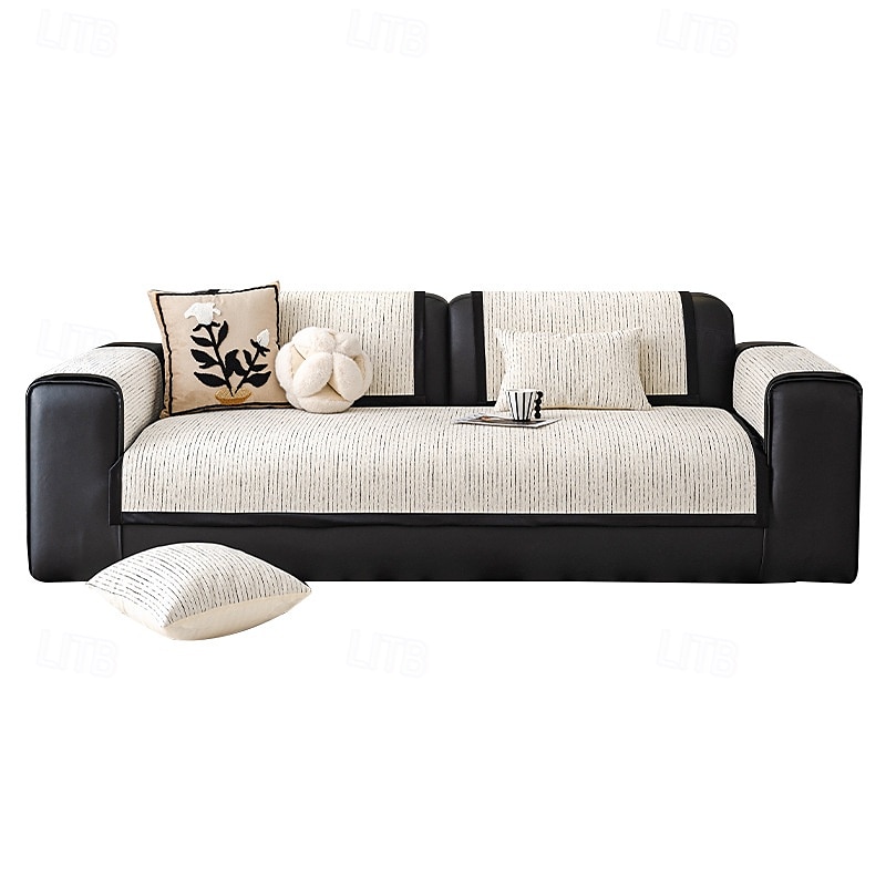 housse de canapé en chenille toutes saisons - tissu doux et durable pour un confort toute l'année - design élégant qui met en valeur n'importe quel espace de vie - protège votre canapé des de 2025 ? $24.99 –P2