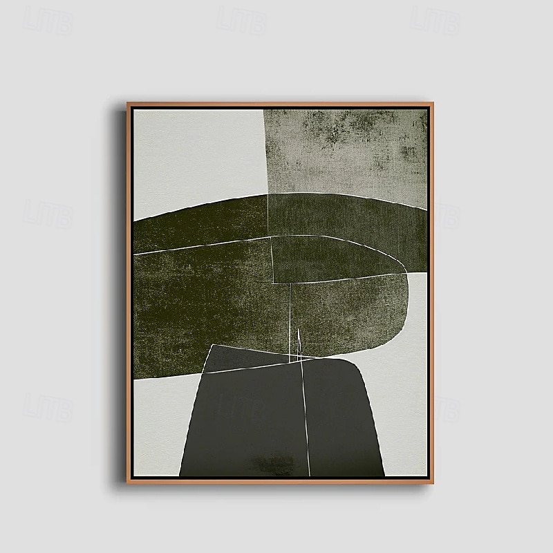 Ölgemälde handgemachtes abstraktes großes grünes Ölgemälde handgemalte Wandkunst beiges Ölgemälde handgemachtes großes grünes minimalistisches Kunstwerk Wandkunst Gemälde für Schlafzimmerdekoration 2025 - $116.99 –P6