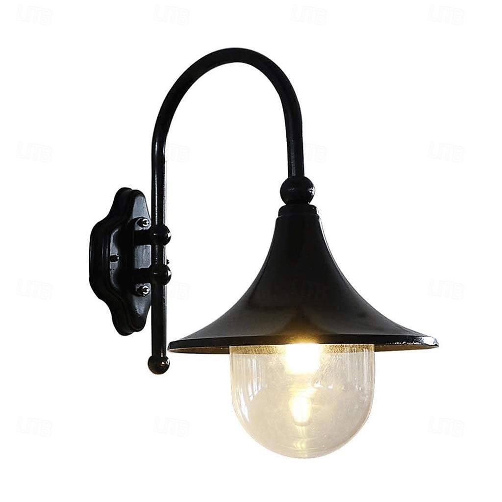 luz de parede externa led fonte de luz de 3 cores 1 luz à prova d'água ip55 elegância lanterna de alumínio à prova de chuva lâmpada de parede luz de rua luz de quintal de parede de villa 110-240v de 2025 por $111.99 –P2