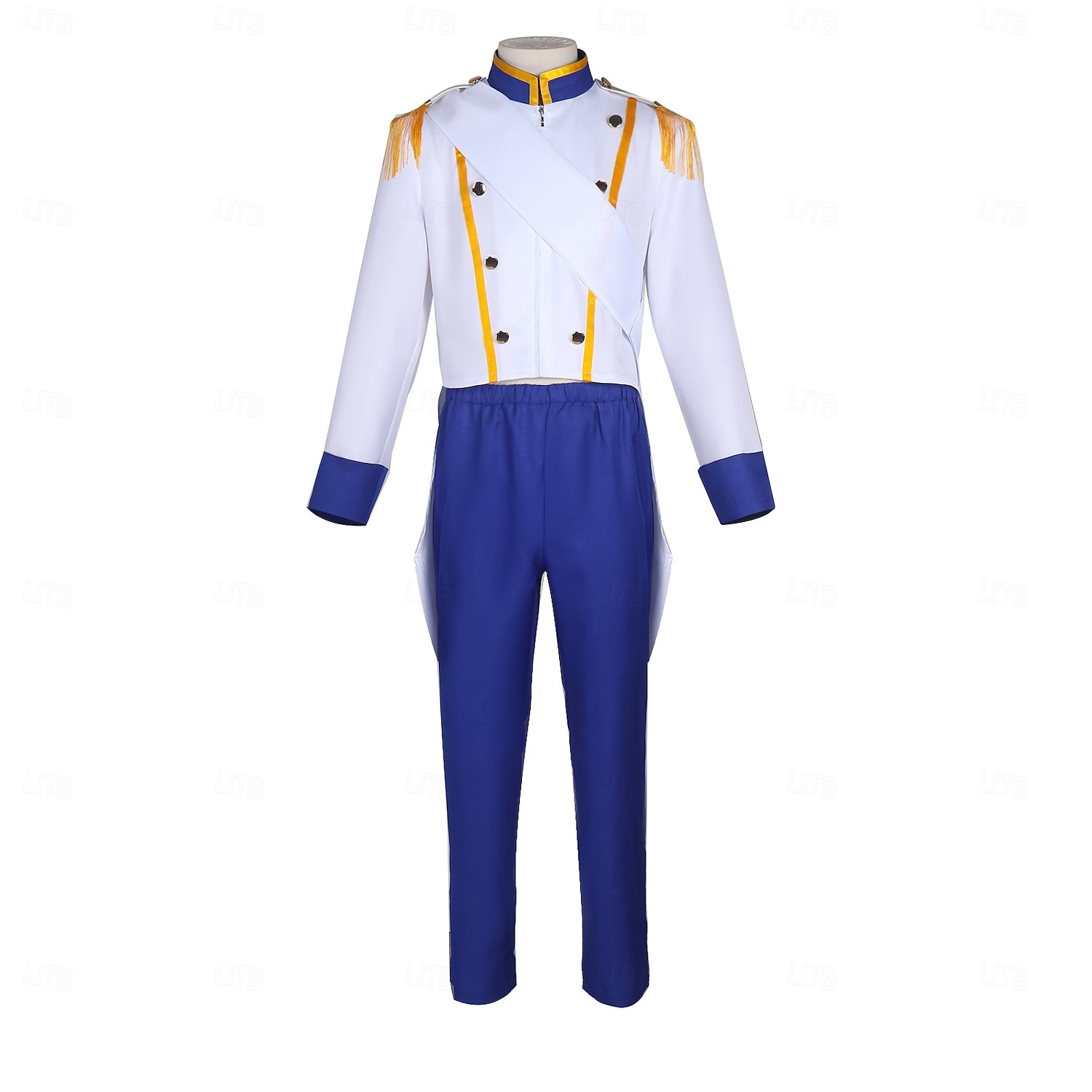 Sirène Prince Éric Costume de cosplay Tenues Déguisement Cosplay for Homme Adulte Carnaval Fête / Soirée Enterrement de Vie de Jeune Fille de 2026 ? $73.99 –P2