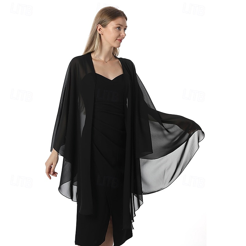 Women's Shawls and Wraps for Evening Dress Chiffon Scarf Soft Elegant Pashmina Wedding Bridal Scarve 2025 - $30.99 –P7
