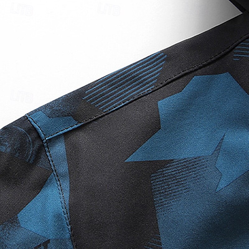 Homens Jaqueta Softshell Jaqueta de Trilha Ao ar livre Côr Camuflagem Proteção Solar A Prova de Vento Secagem Rápida Jaqueta Moletom Zip Completo Viajar Preto Azul Cinzento de 2025 por $42.99 –P7