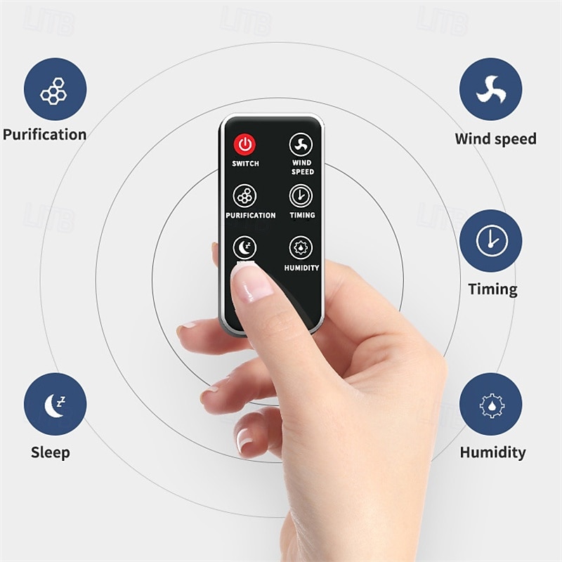 Digital Dehumidifier with Touch & Remote Control Humidity Display Dehumidifiers for Living Room Bedroom 42W 2025 - $183.99 –P7