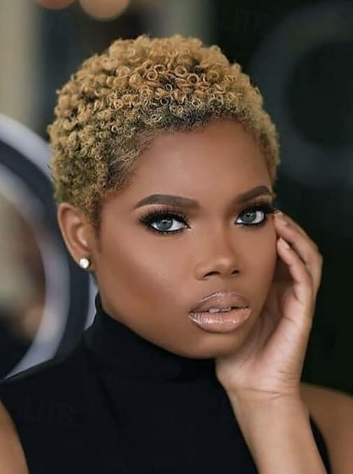 Perruque Synthétique Bouclé Avec frange Perruque Blond Bordeaux Court Auburn Rouge Bordeaux Grise Vert Blond Cheveux synthétiques Femmes Cosplay Doux Fête Blond Vert Bordeaux de 2025 ? $20.99 –P2