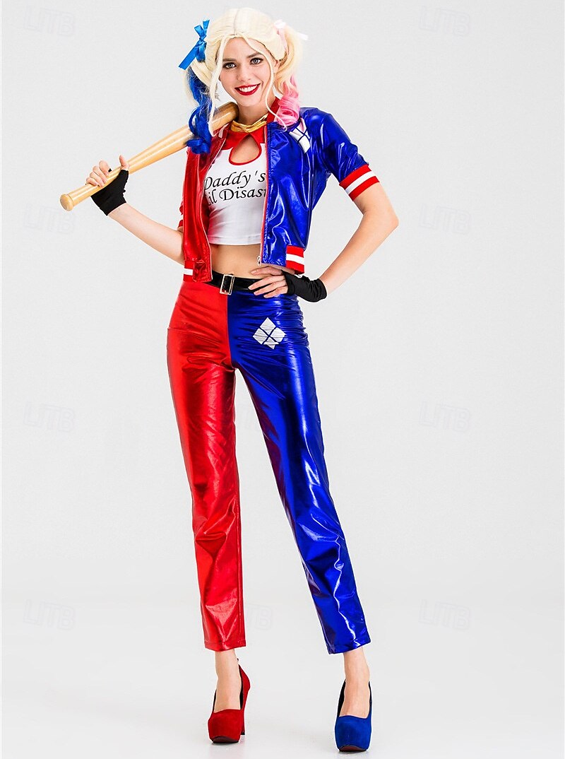 Suicide Squad Joker: Folie à Deux Harley Quinn Costume Adults' Women's Cosplay Party Masquerade Easy Carnival Costume 2025 - $54.99 –P6