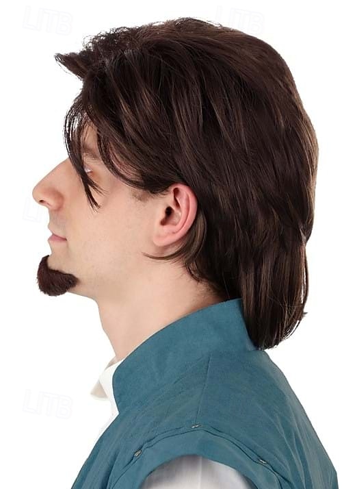 zamotaná paruka flynn rider halloween cosplay party paruky 2025 - $20.99 –P3