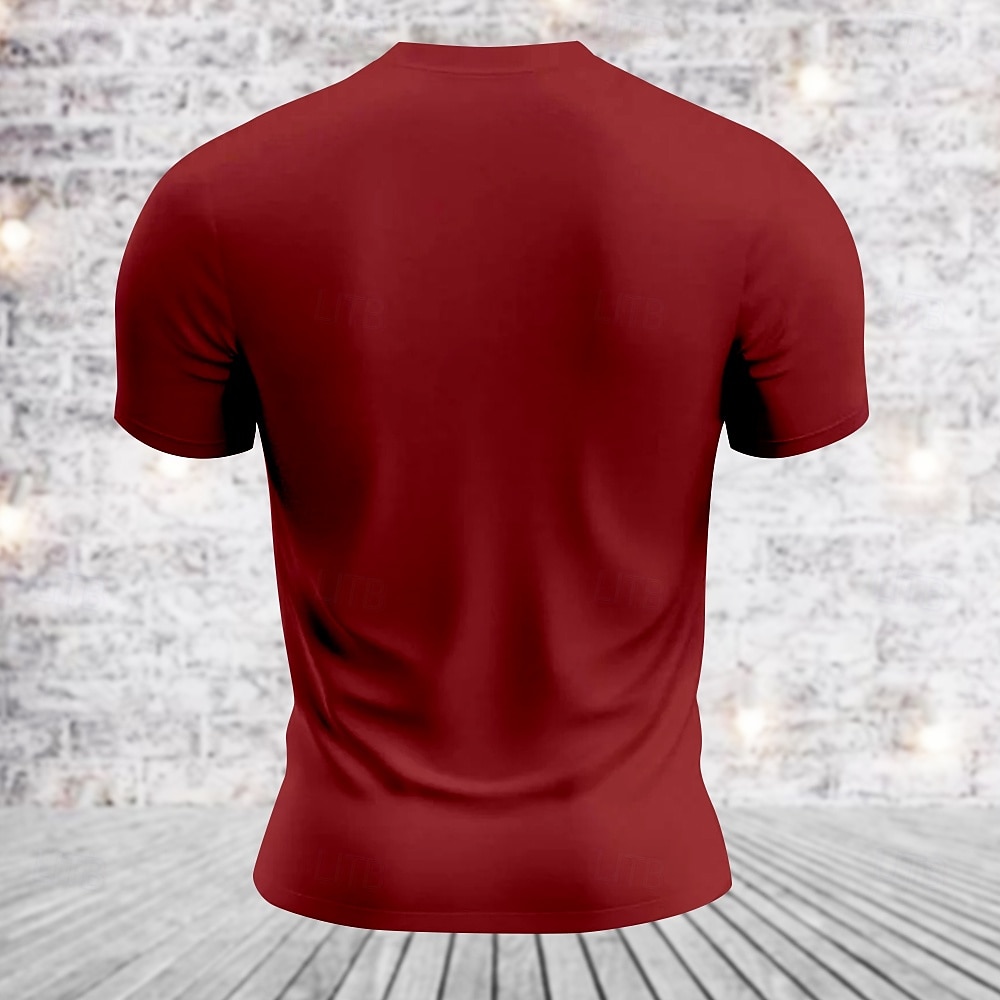 Menns Jeg skal la Gud fikse det fordi hvis jeg fikser det går jeg i fengsel T-skjorte grafisk morsom Tee kortermet T-skjorte 3D-print Crew neck skjorte klær 2025 - $17.99 –P4