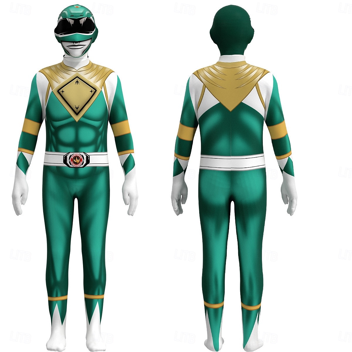 Mighty Morphin Power Rangers tommy oliver Traje de cosplay Mono Cosplay Cosplay de película for Hombre Mujer Chico Niños Adulto Carnaval Mascarada Evento / Fiesta Mascarada 2025 - $30.99 –P3