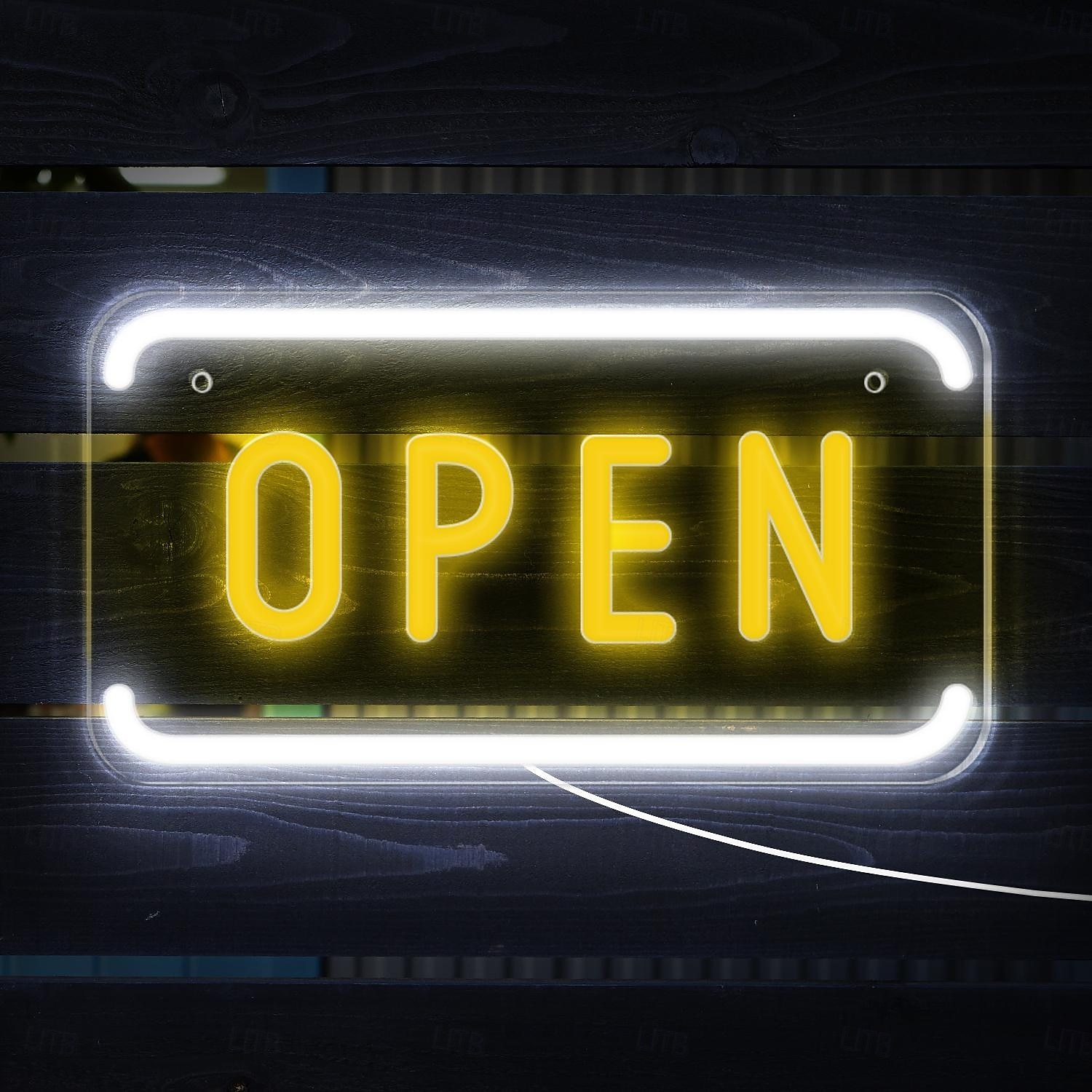 2025年 オープンネオンサイン LED ビジネスネオンオープンサイン ウォールライト アート装飾 斬新なナイトネオンランプ USB ワイヤーで駆動 バー、店舗、コーヒーショップ、ホテル、屋外装飾用  コレクション – $25.99 –P10