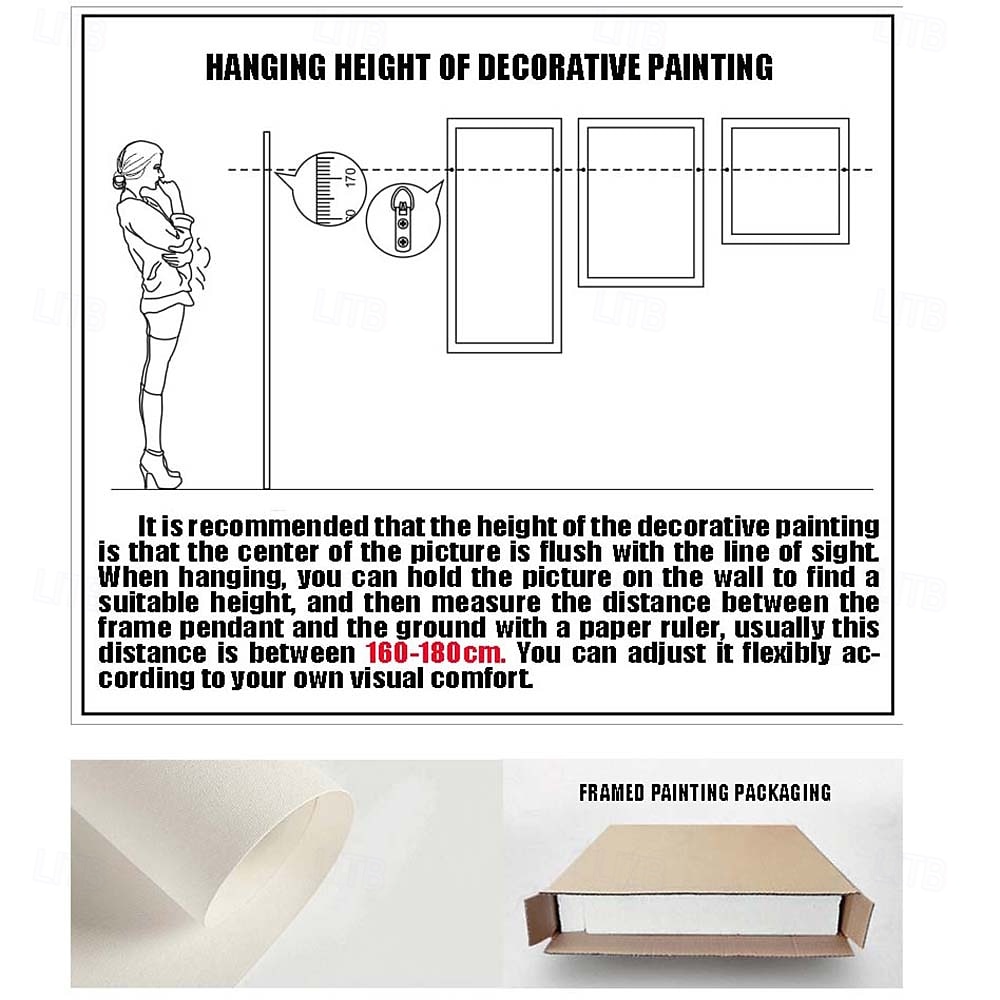 pictură în ulei realizată manual, pânză, artă de perete, decorare modernă, abstractă, alb-negru, pentru decorarea casei, cadru întins, pictură suspendată/pictură rulată fără cadru, neîntinsă 2025 - $51.99 –P8