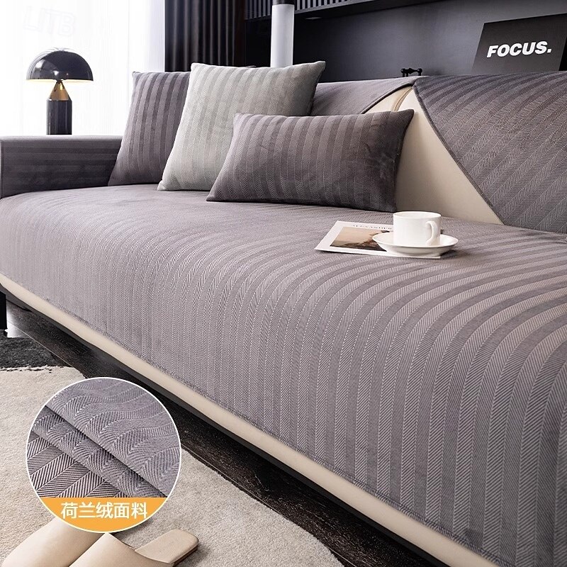 housse de canapé en chenille toutes saisons - tissu doux et durable pour un confort toute l'année - design élégant qui met en valeur n'importe quel espace de vie - protège votre canapé des de 2025 ? $24.99 –P7
