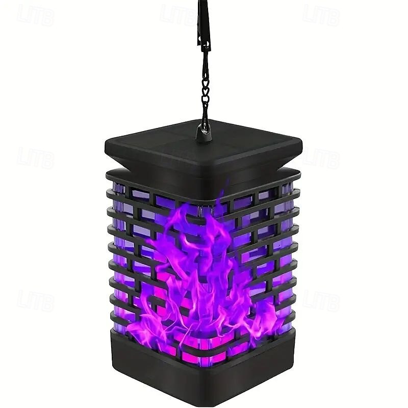 1/2pcs Solar Flame Lights Outdoor IP65 Waterproof Flashing Flame Light Solar Lantern Outdoor Hanging Light for Garden Patio Access Deck Yard Pathway Halloween Christmas Party Decoration 2025 - $44.99 –P7
