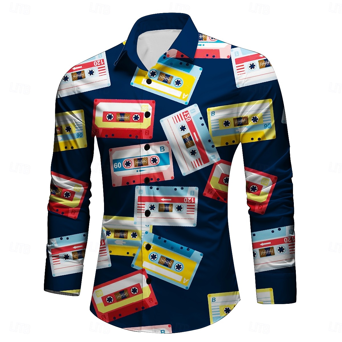Retro Vintage Retro Vintage 1970s 1980s Shirt Hippie Men's Disco Party Casual Daily Shirt 2026 - $22.99 –P1