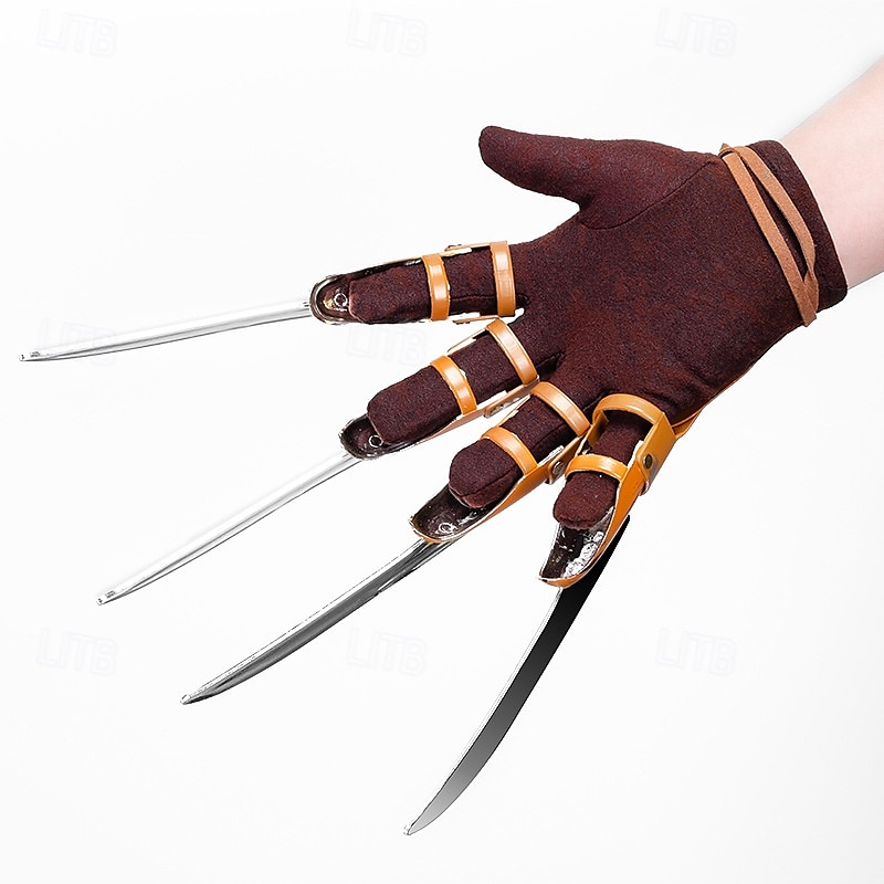 Mindszentek napja Freddy Krueger Maszk Halloween-kellékek Felnőttek Férfi Borzalom Ijesztő jelmez Mindszentek napja Farsang Könnyű farsangi jelmez 2025 - $23.99 –P16