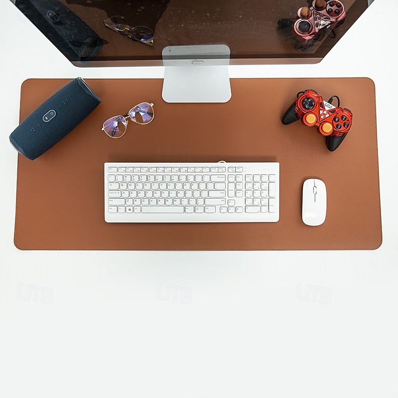 Extra Large Waterproof PU Mouse Pad for Computer Office Desk Writing Desk Pad with Edge Protection 2025 - $20.99 –P6