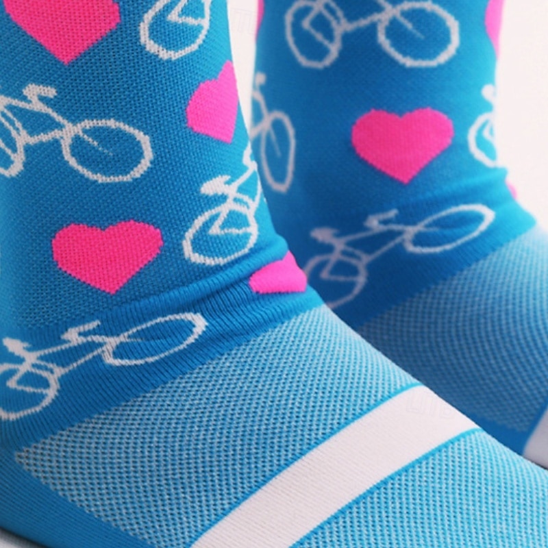 Calcetines unisex, calcetines de compresión, calcetines de bicicleta, calcetines deportivos, calcetines atléticos, para acampar/senderismo, ejercicio al aire libre, ciclismo/bicicleta, cálidos, 2025 - $5.19 –P5